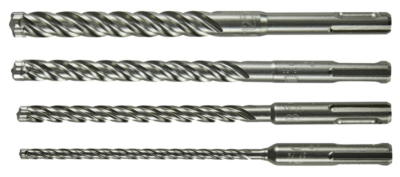 Makita Hammerbohrer Bohrersatz SDS-plus 12-teilig für Beton und Stahlbeton 165mm - 0088381594516