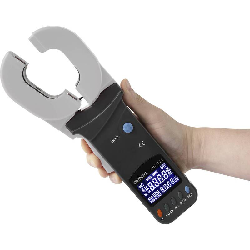 Voltcraft Erdungsmessgerät EMZ-1000 Zangenmessgerät 0,01-1200Ω digital 300 - 4064161168098