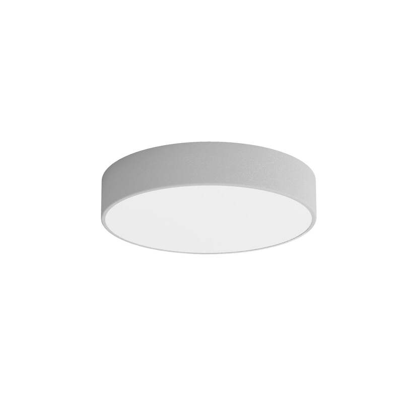 Deckenlampe Cleo 400 grau Sensor IP20 Ø 40 cm Metall Made in Europe - 5907623620880