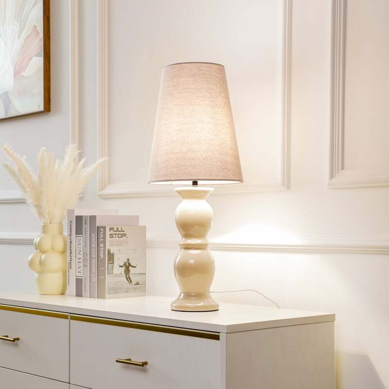 Lucande Lyndorin Tischleuchte Tischlampe Leuchte Lampe Tischbeleuchtung Licht - 4251911776829