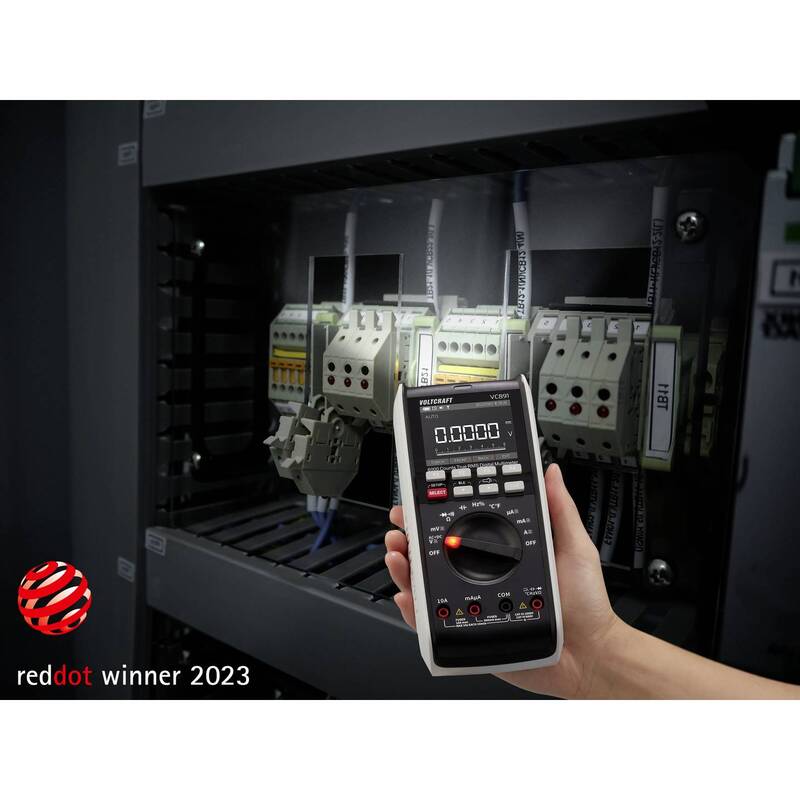 Voltcraft Hand-Multimeter VC891 digital Datenlogger True RMS CAT III 1000V - 4064161218076