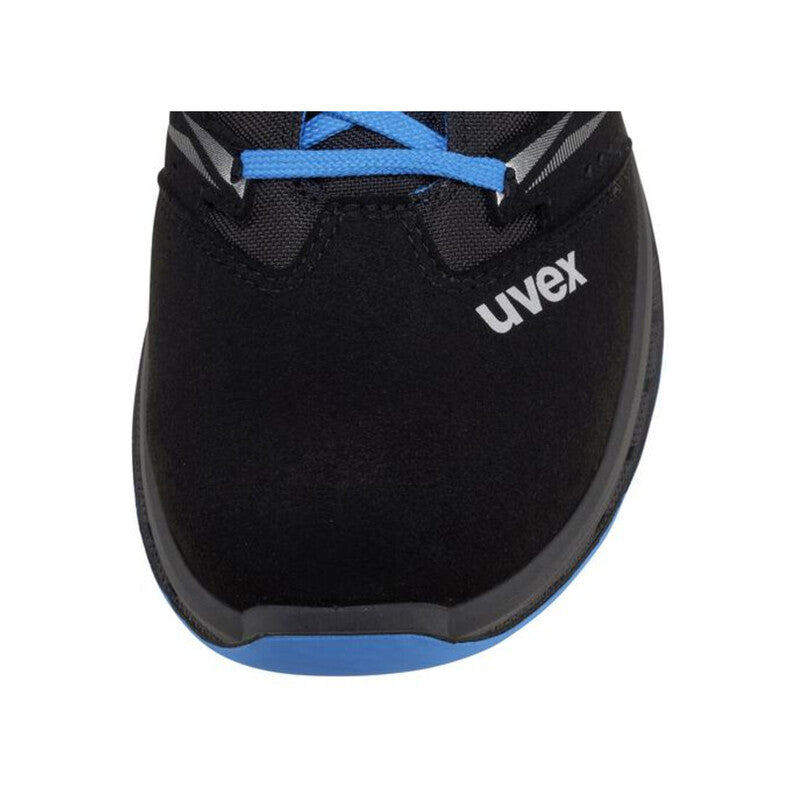 Uvex Halbschuh Sicherheitsschuh schwarz-blau uvex 2 trend S1 EU Größe 44 ESD - 4031101768908