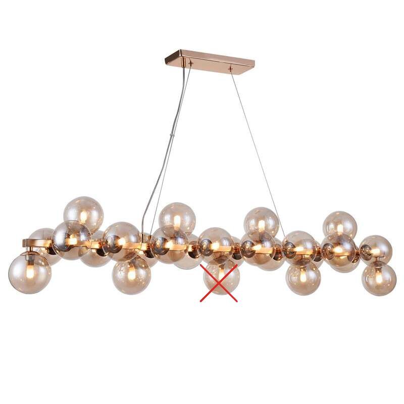 MAYTONI Hängelampe Hängeleuchte Dallas LED Pendelleuchte dimmbar goldfarben - 4251110094427
