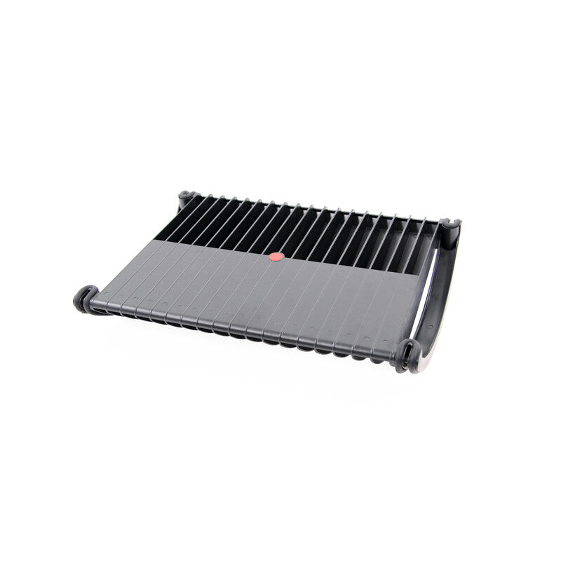 hjh OFFICE Fußstütze Ablage PODI Kunststoff schwarz ergonomisch Wippfunktion - 4251084677329