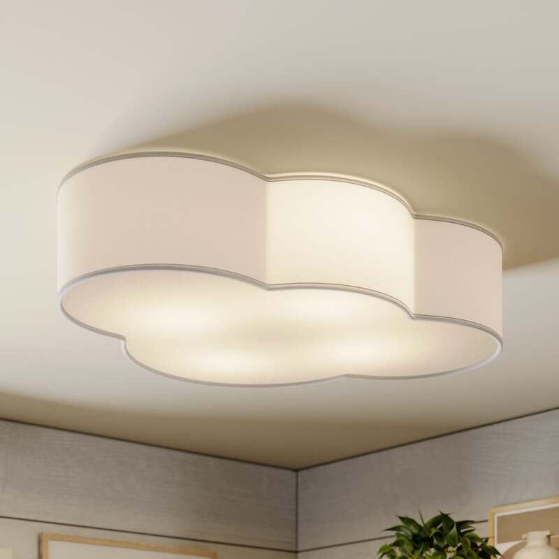 Deckenleuchte Cloud LED Lampe dimmbar 4-flg E27 weiß 62x48cm Made in Europe - 5901780515331