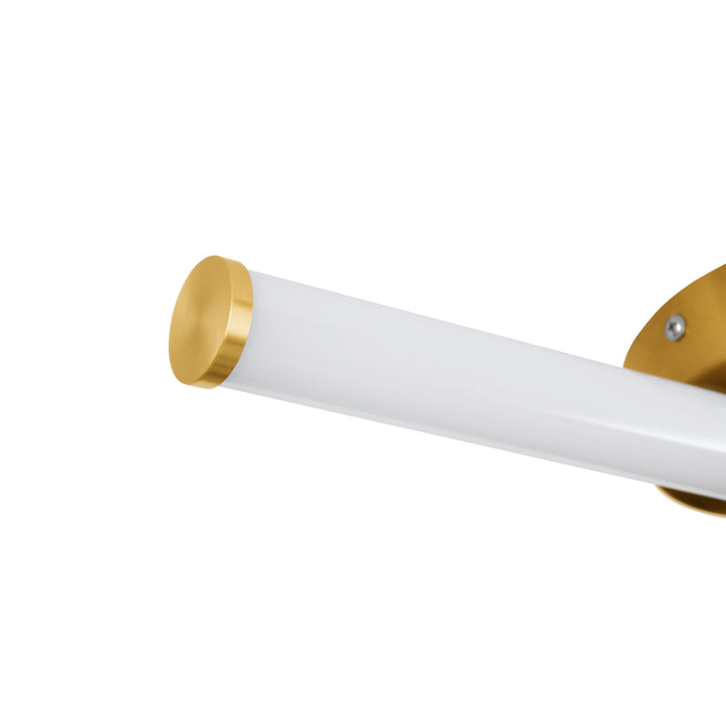 Eglo Wandlampe Ramola LED Wandleuchte CCT dimmbar messingfarben IP44 45cm - 9008606356805
