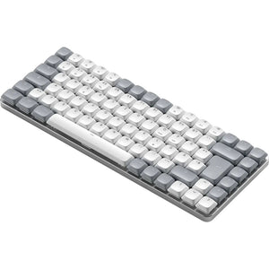 B-Ware Satechi Tastatur Bluetooth SM1 Slim QWERTZ Grau Gaming Büro 75% Layout