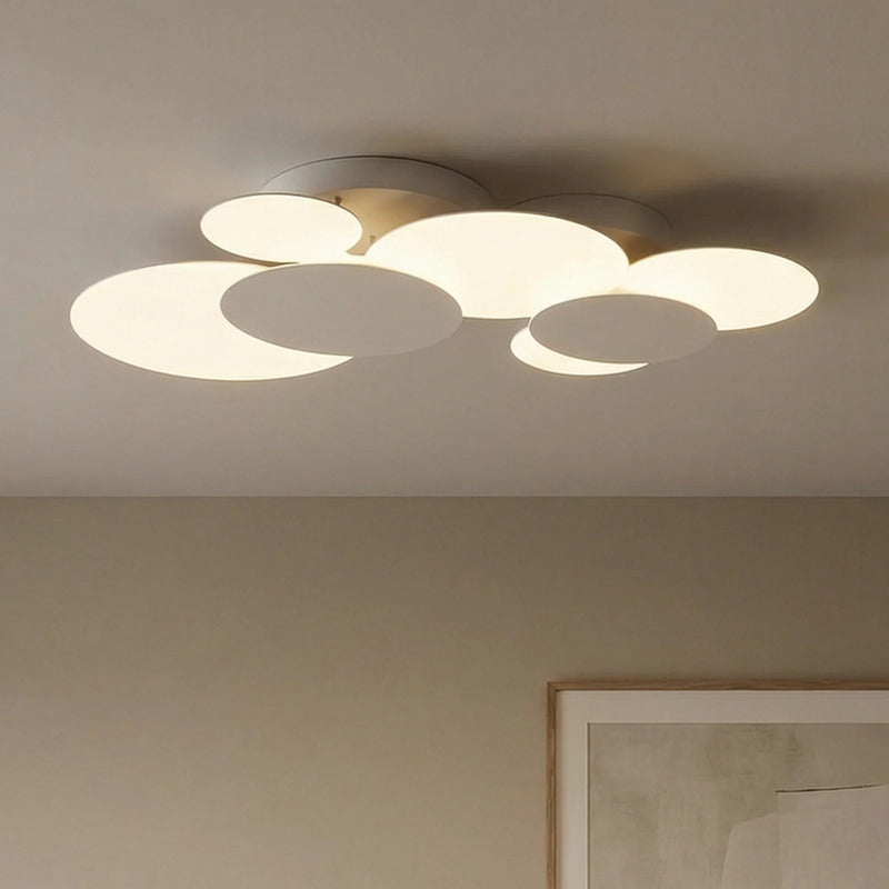 Ideal Lux Deckenlampe Cloud LED Leuchte 74cm 32,9W warmweiß Metall Acryl weiß - 8021696285207