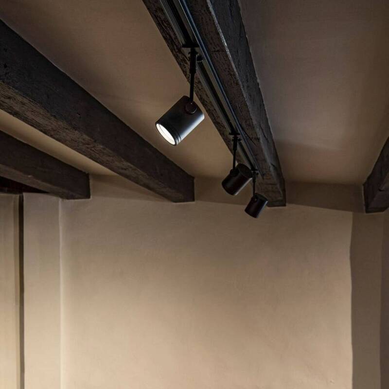 SLV Hochvolt Schienensystem Leuchte Spot Bima 1 Stromschiene schwarz matt - 4024163144742