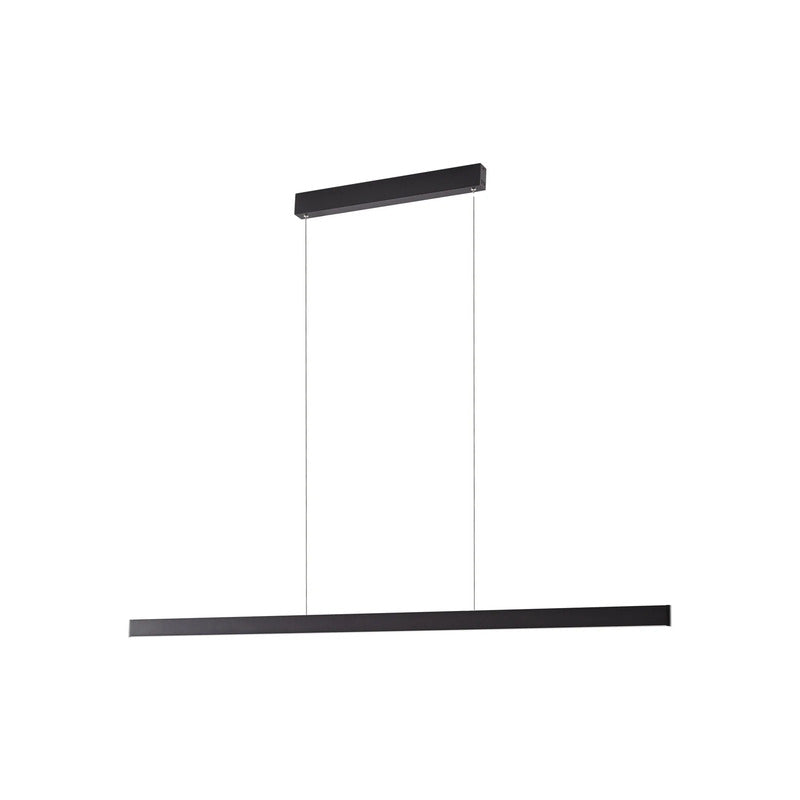 Lucande Hängelampe Hängeleuchte Mylosh LED Pendelleuchte dimmbar schwarz 150cm - 4255830917837