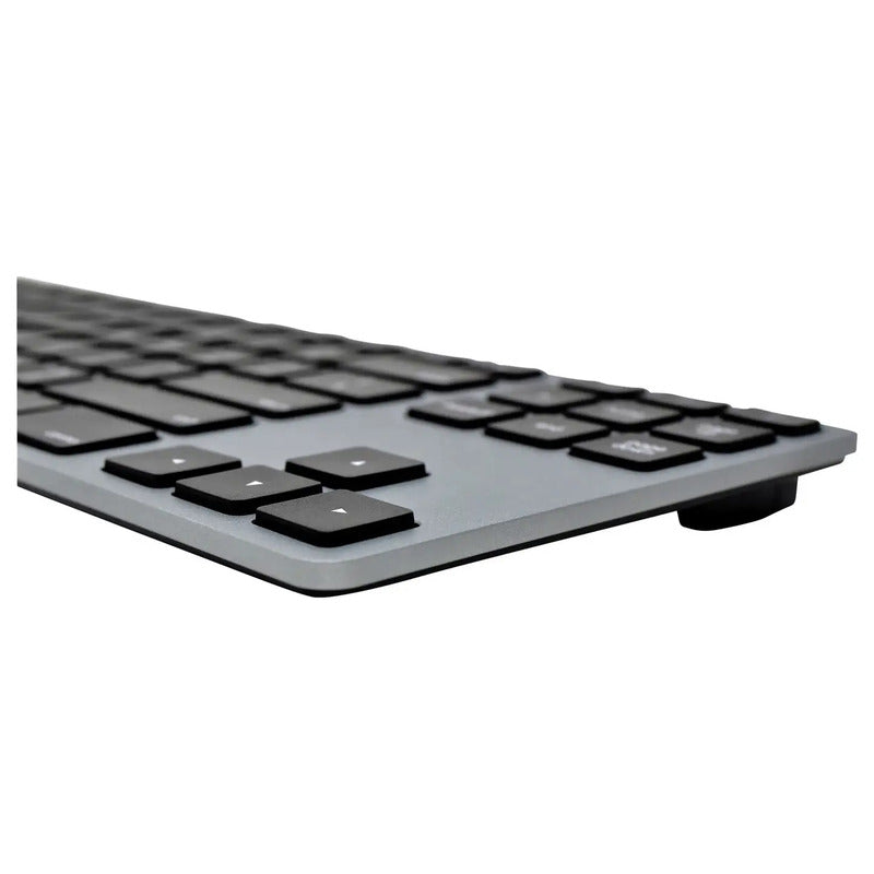 Matias Tastatur Aluminium Keyboard FK318B-DE USB-C QWERTZ Mac Spacegrau 1,5m - 0833742006166