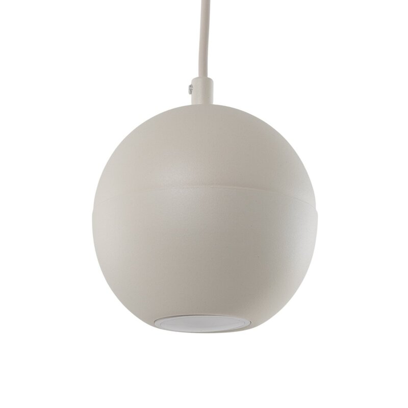 Midway Hängeleuchte Pendelleuchte Deckenlampe sand Metall GU10 Lampe Leuchte - 5902349236490