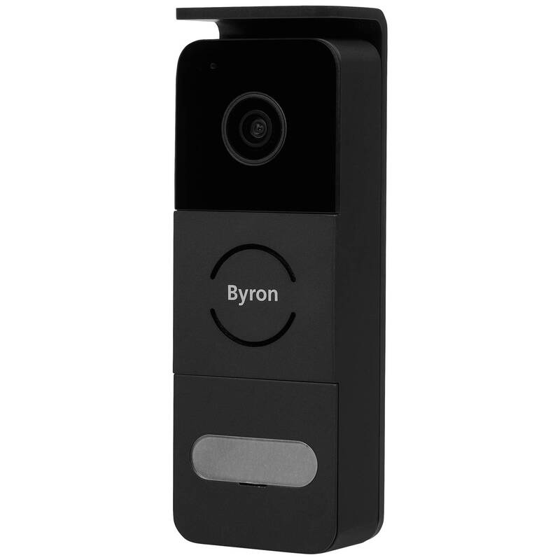 Byron DIC-24312 Video-Türsprechanlage Kabelgebunden Komplett-Set Sprechanlage - 8711658456027