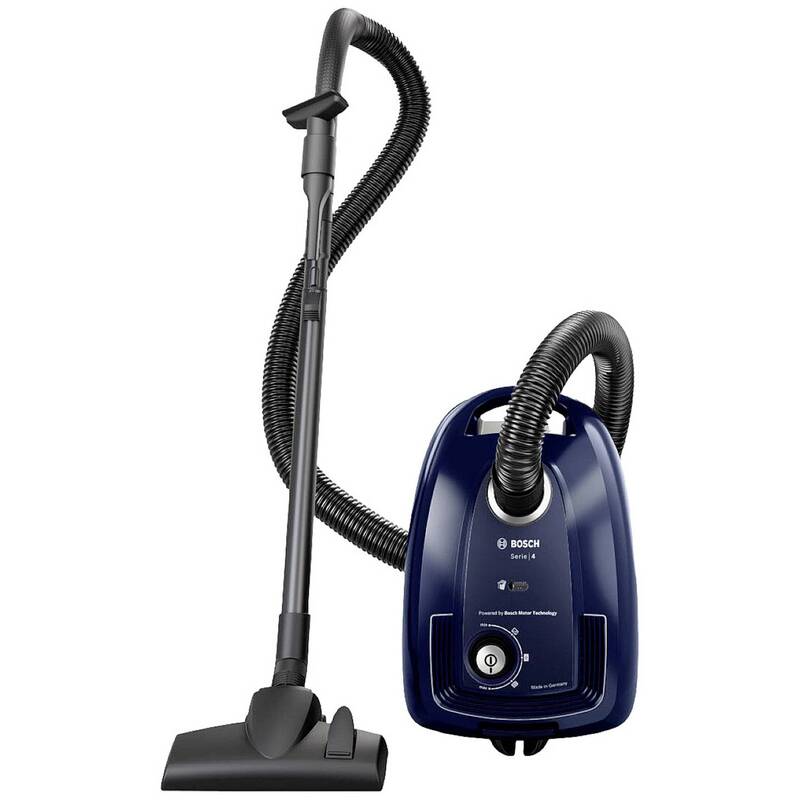 Bosch Bodenstaubsauger Beutelstaubsauger Blau Recycelter Kunststoff Zubehör - 4242005364022