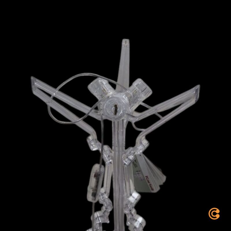 Kartell Tischleuchte Bourgie LED Lampe dimmbar Designer transparent 78cm - 8058967307566
