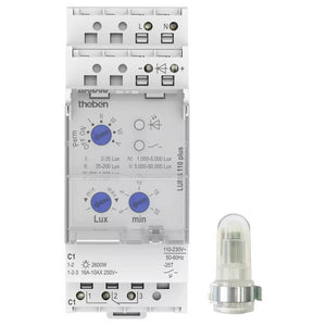 B-Ware Theben Dämmerungsschalter analog mit externem Lichtsensor 600W IP44 einstellbar