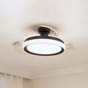 B-Ware Philips Deckenventilator Bliss schwarz/weiß DC leise dimmbar 106cm für Räume