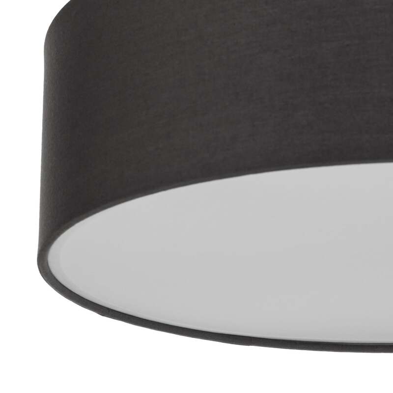 Lindby Deckenlampe Sebatin Lampe Leuchte E27 LED Ø40cm grau SIEHE TEXT/FOTO - 4251096503128