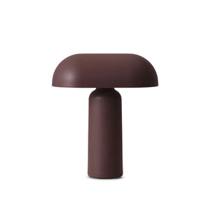 B-Ware Normann Copenhagen Tischleuchte Leuchte LED Akku braun kabellos