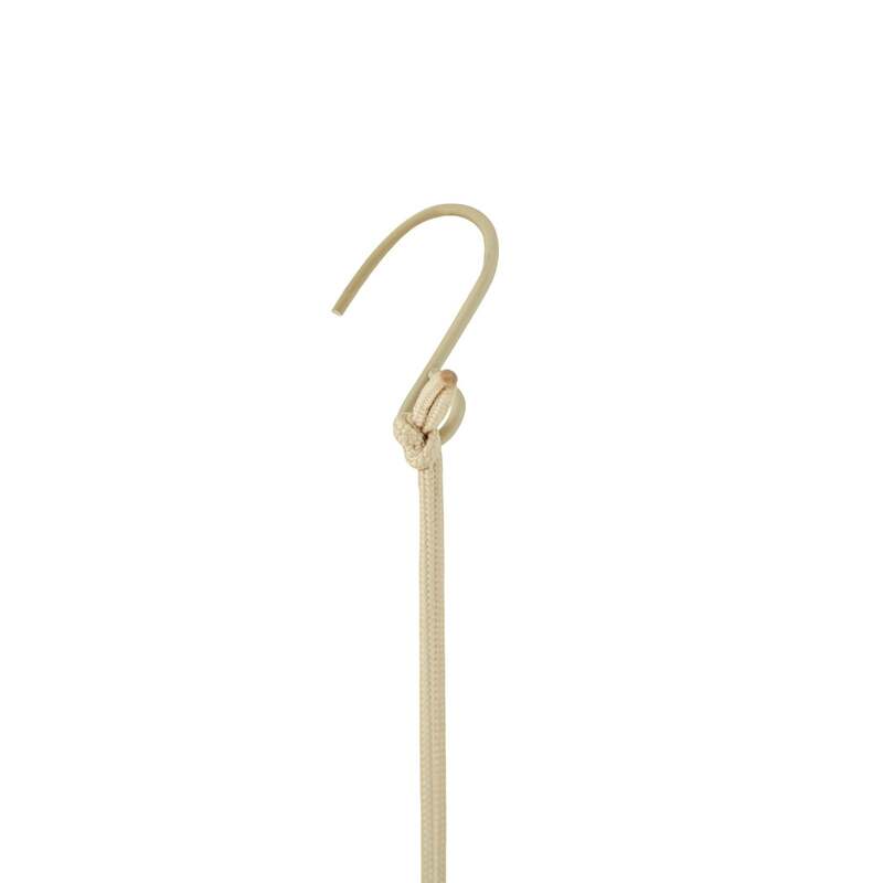 Lindby LED Solar Hängeleuchte Austas dimmbar Garten warmweiß beige Ø50cm IP54 - 4255830909443