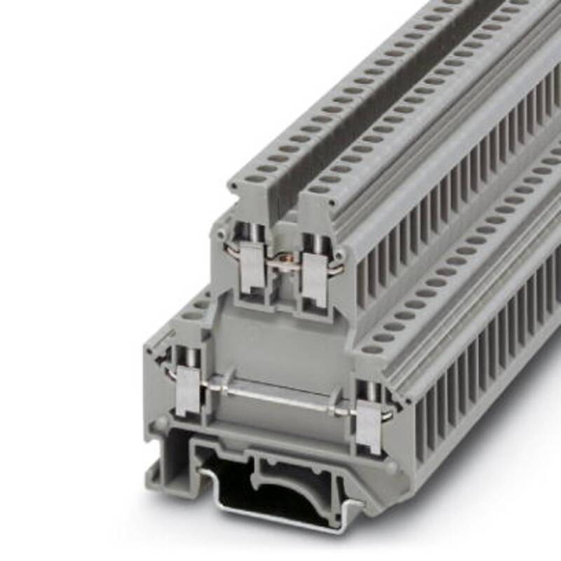 Phoenix Contact Klemme Doppelstockklemme UKK 3 Grau 24A 500V 5.2mm 50St - 4017918067755