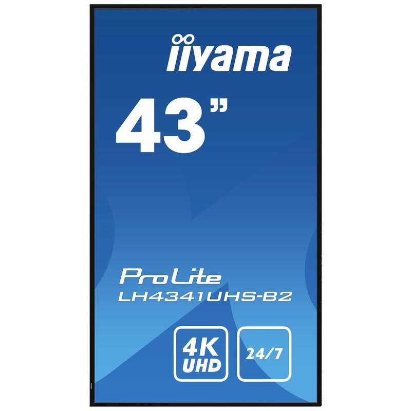 Iiyama ProL Display Monitor Bildschirm Ultra HD Touchscreen 43 Zoll DEFEKTWARE - 4948570123520