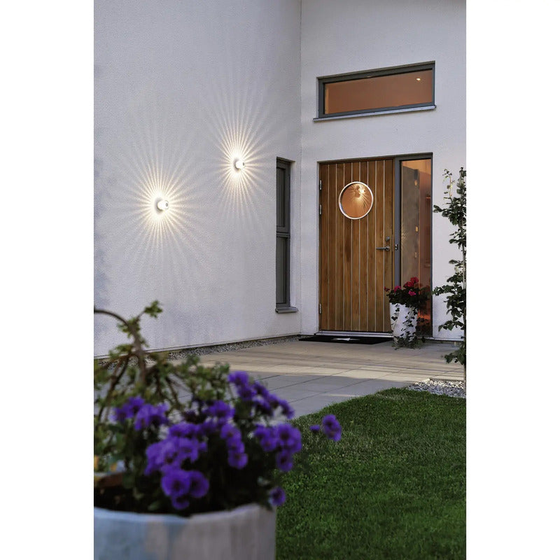 Konstsmide Außenwandleuchte Gartenleuchte Monza 7900-310 LED Lampe Aluminium - 7318307900316