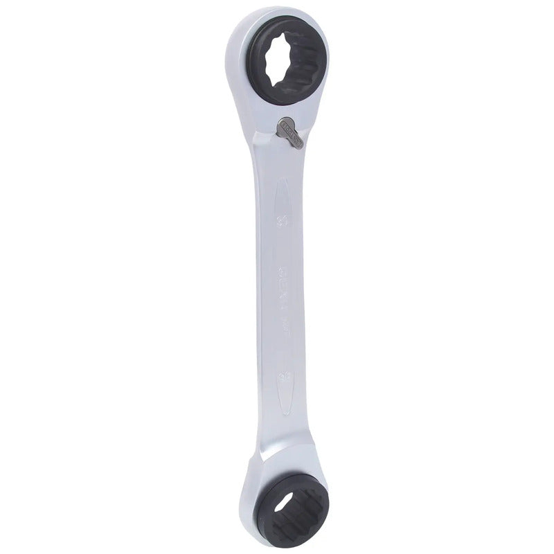 KS Tools Doppel-Ringschlüssel 30-36mm Werkzeug Chrom-Vanadium Stahl 72 Zähne - 4042146407868