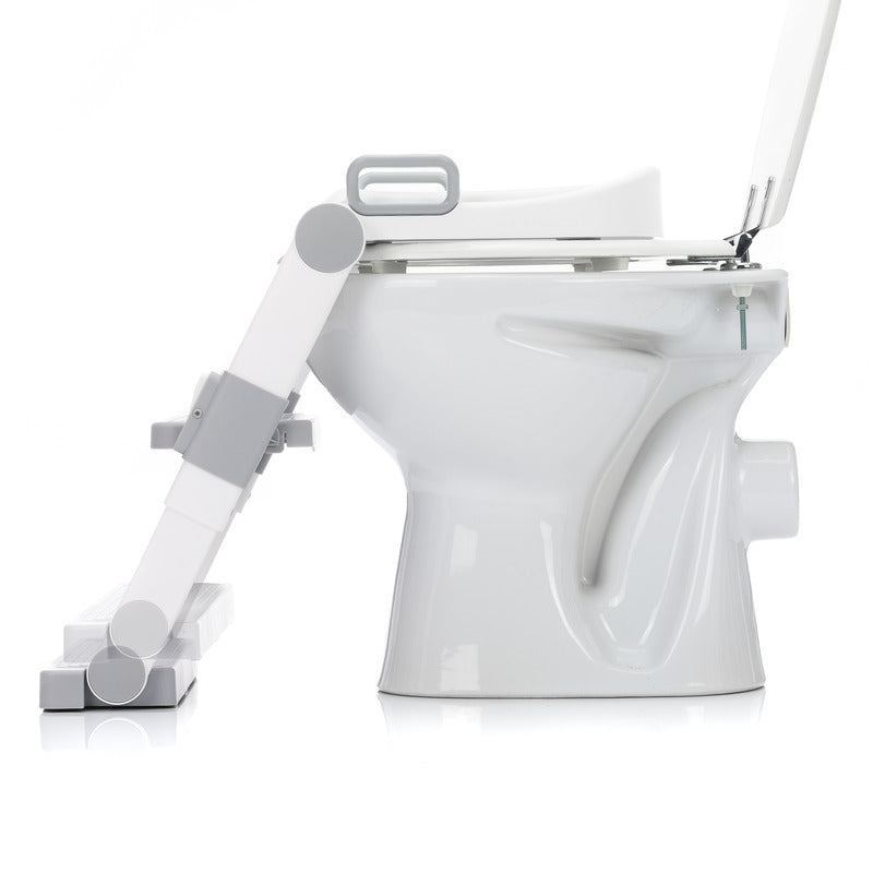 Fillikid Toilettentrainer Trainer Kinder höhenverstellbar rutschfeste Füße grau - 9120123449416