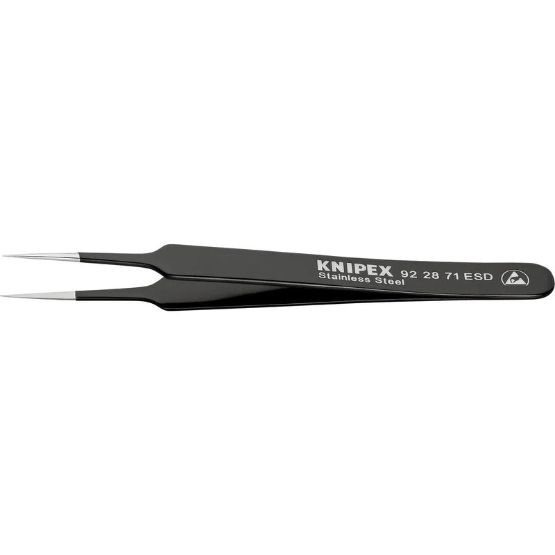 Knipex Präzisionspinzette Pinzette ESD Nadel Chrom Nickel Stahl antimagnetisch - 4003773054795