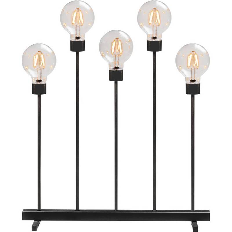 Konstsmide 3963-710TR LED Szenerie Bernstein LED Lampe Schwarz EEK F dimmbar - 7318303963711
