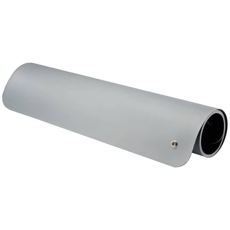 TRU COMPONENTS ESD-Matte grau 1200x600mm Nitril-Butadien-Kautschuk 1 St. - 4064161321035