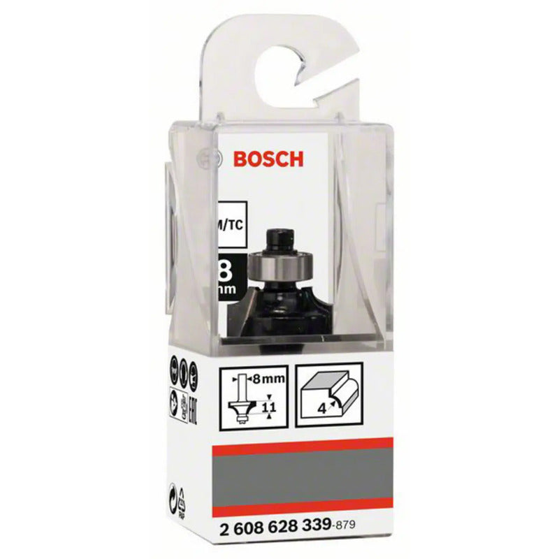 Bosch Abrundfräser Hartmetall 53mm 8mm Schaftdurchmesser Kantenfräser - 3165140358002