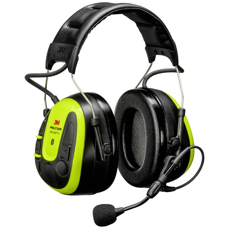 3M Kapselgehörschutz-Headset WS ALERT X MRX21A4WS6 Bluetooth 30dB schwarz 1 St. - 4054596921078