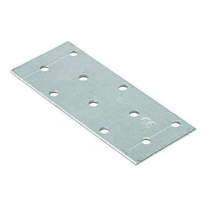 B-Ware domax Flachverbinder Lochplatte Universallochung Möbelbau verzinkt 40x16cm 2mm