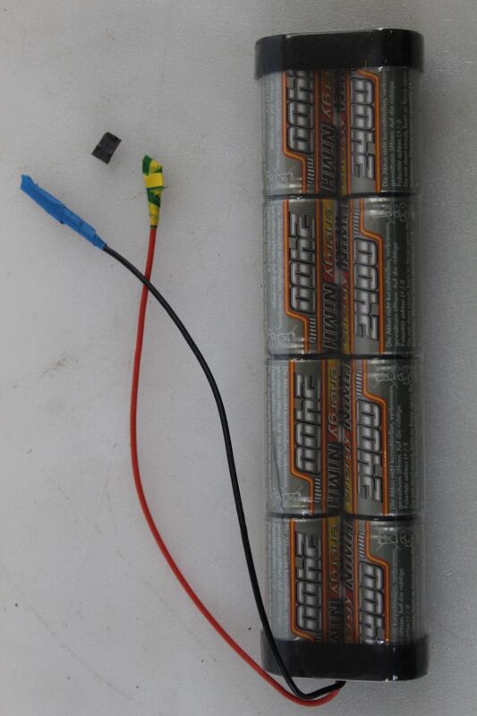Reely Modellbau-Akkupack NiMH 9,6V 2400mAh 8 Zellen Sub-C Stick Graupner 490g - 4064161227573