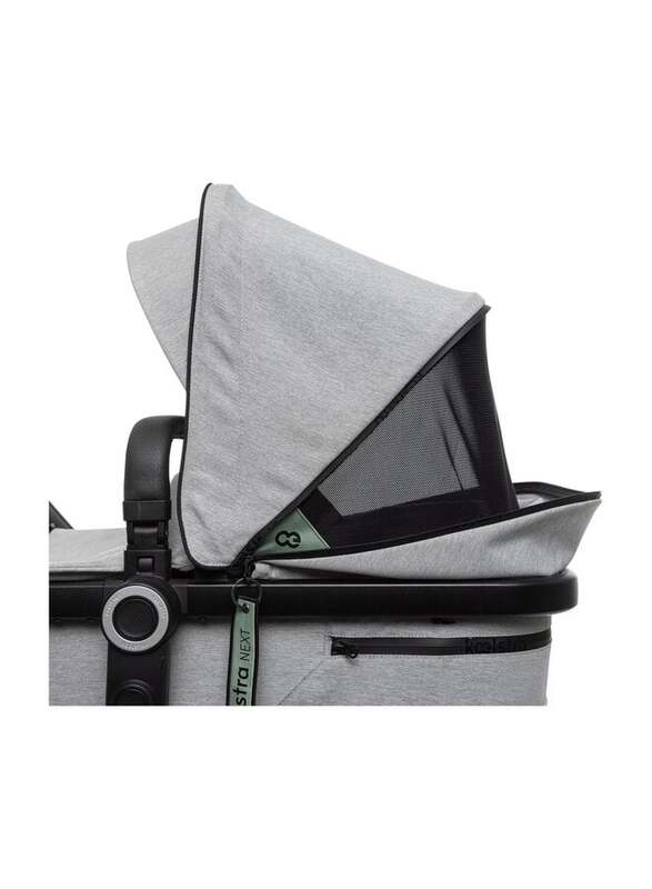 Koelstra Kombi-Kinderwagen Kinderwagen Buggy Next Soft grey melange Sportsitz - 8719558000746