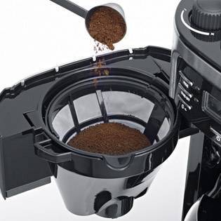 Severin KA 4810 Kaffeeautomat mit Mahlwerk Edelstahl 10 Tassen 1000 W - 4008146022098