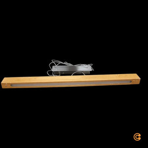 B-Ware Fabas Luce LED-Hängeleuchte Tastdimmer Eichenholz Länge 110 cm SIEHE TEXT/FOTO