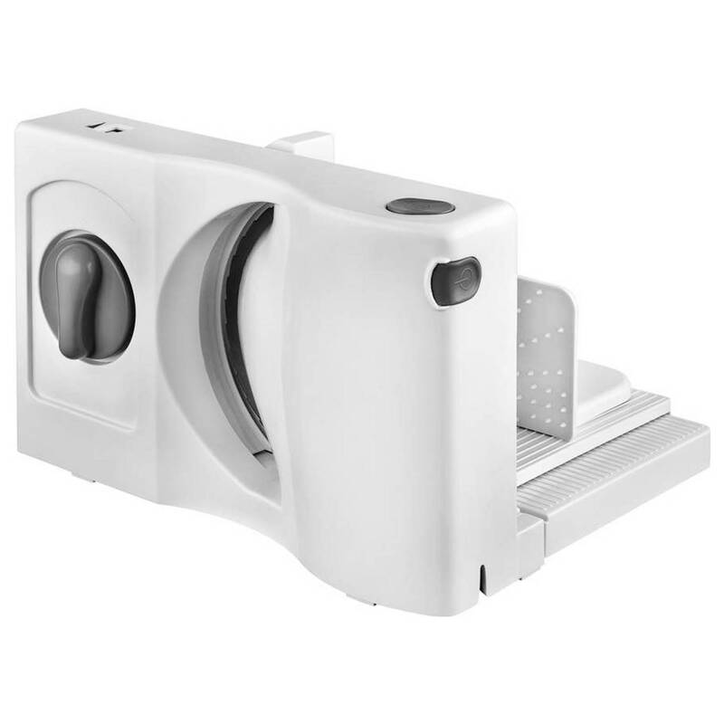 Kalorik Allesschneider TKG AS 1004 WH PL Küchenmaschine Schneidemaschine Weiß - 5413346347053