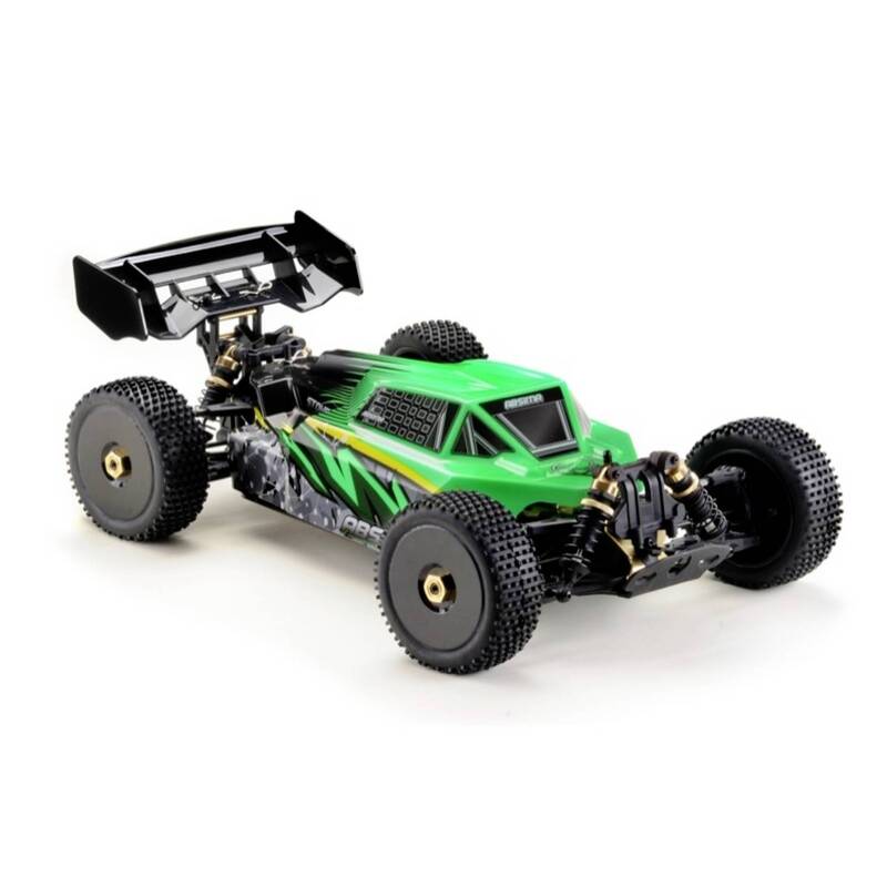 Absima RC Modellauto Elektro Buggy Stoke V2 1:8 Allradantrieb 4WD 70 km/h grün - 4250650957742