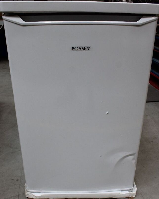 Bomann Kühlschrank Standgerät 126l Energieeffizienzklasse C weiß 55cm 850mm - 4004470180442