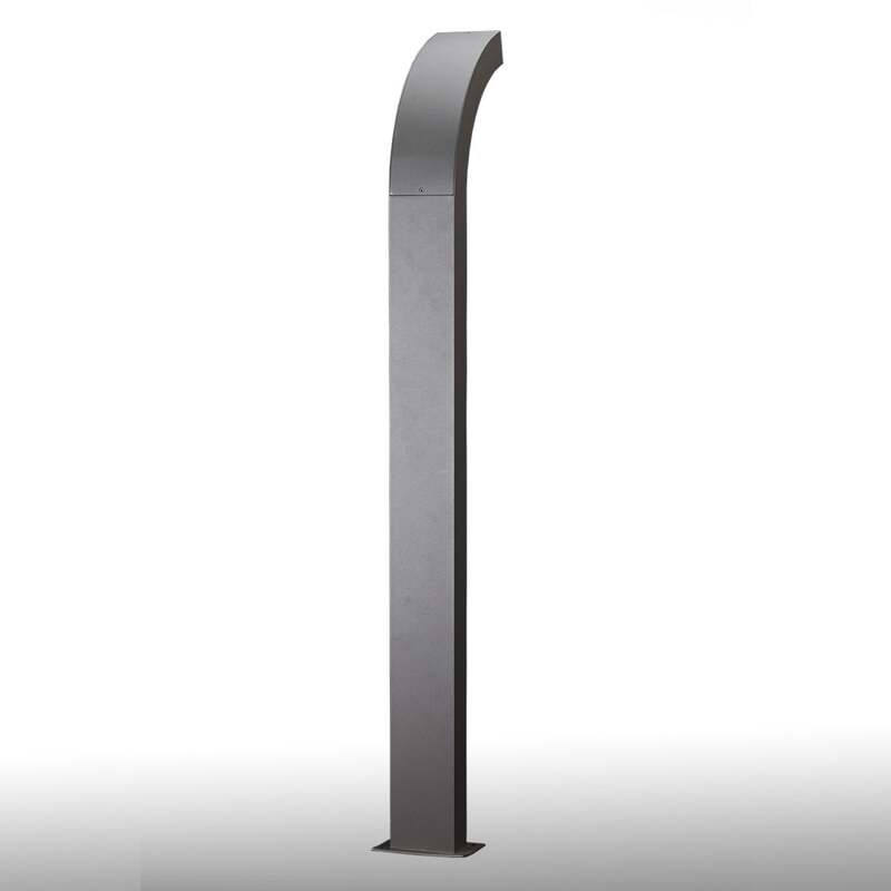 Lucande Wegeleuchte Gartenleuchte Lennik LED Pollerleuchte anthrazit 100cm IP54 - 6291105702683