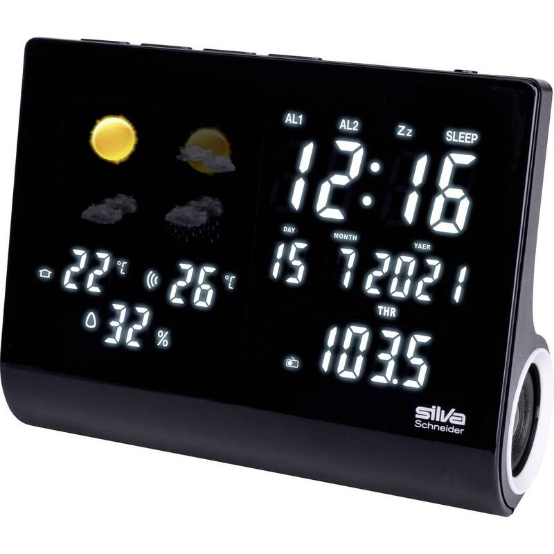 Silva Schneider UR-WS 1500 Radiowecker UKW Akku-Ladefunktion Weckfunktion Radio - 9004489410993