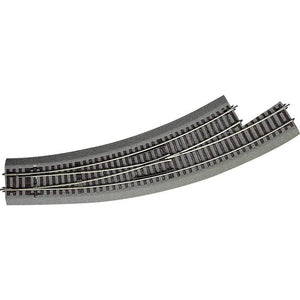 B-Ware H0 RocoLine Bogenweiche links 42572 mit Bettung, Radius 419,6 mm, 1 St.