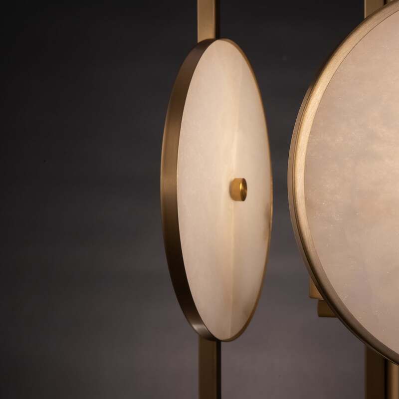 Maytoni Hängeleuchte Pendelleuchte gold 3-flammig dimmbar Leuchte 51cm Ø30,5cm - 4251110028125