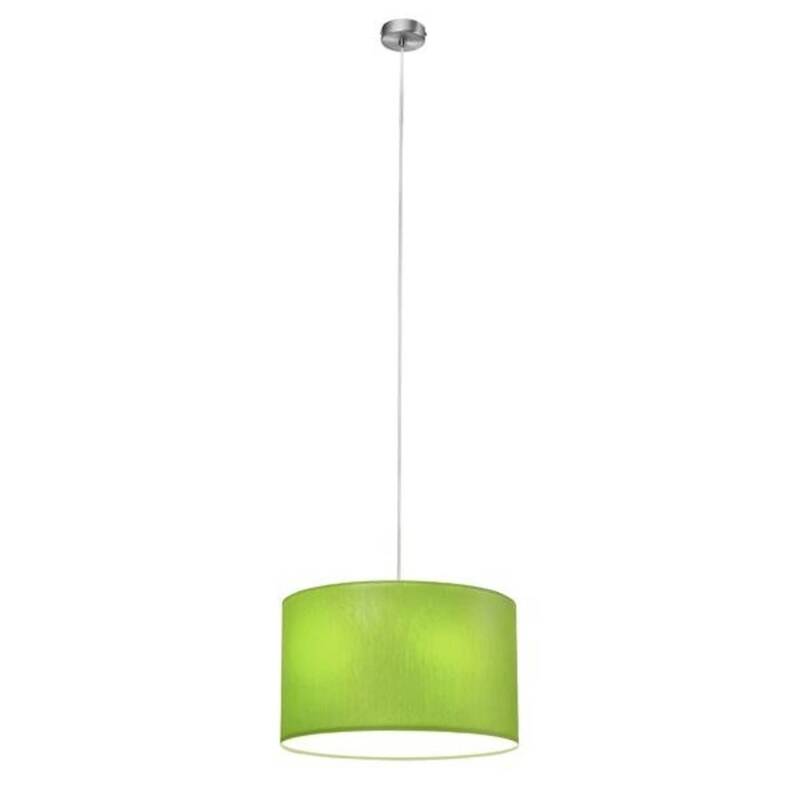 Brumberg Pendelleuchte Hängelampe E27 LED Nickel matt rund Leuchte apfelgrün - 4251433944041