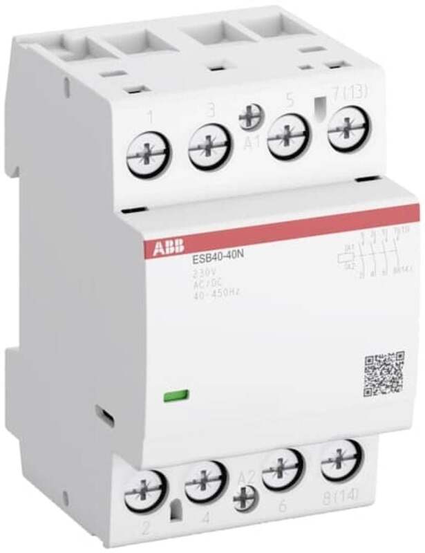 ABB ESB40-40N 40A 230V 4-poliger Installationsschütz brummfrei - 4013614524820