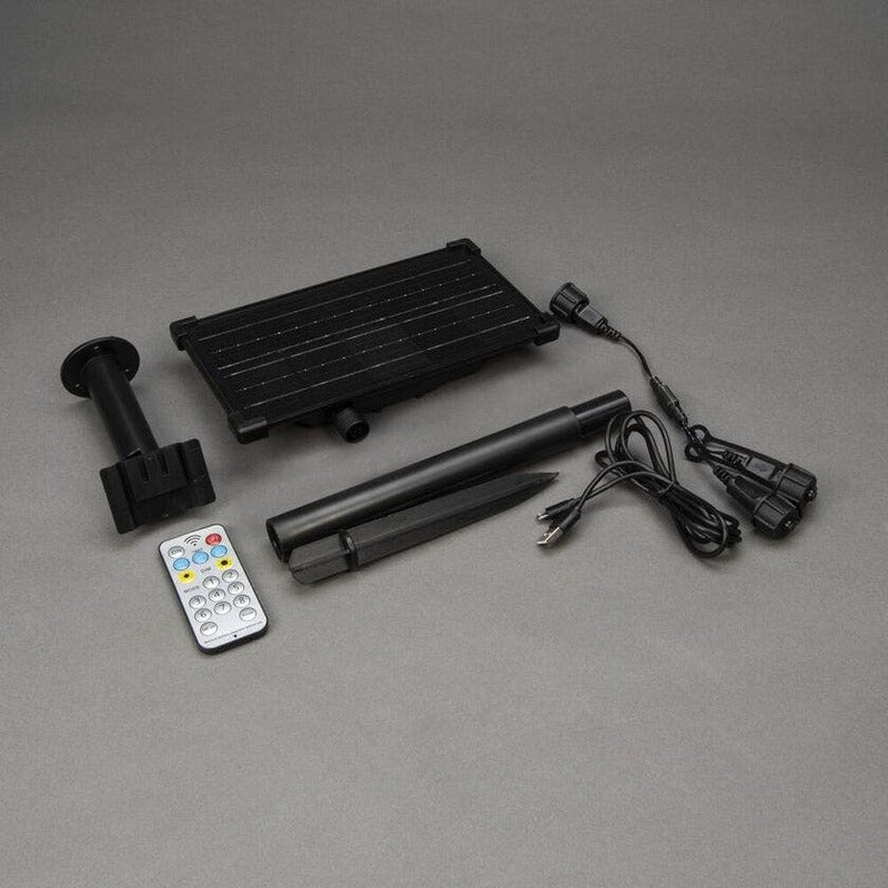 Konstsmide Solar Lichterkette Lichtergirlande LED Außen Bernstein solarbetrieben - 7318303618802