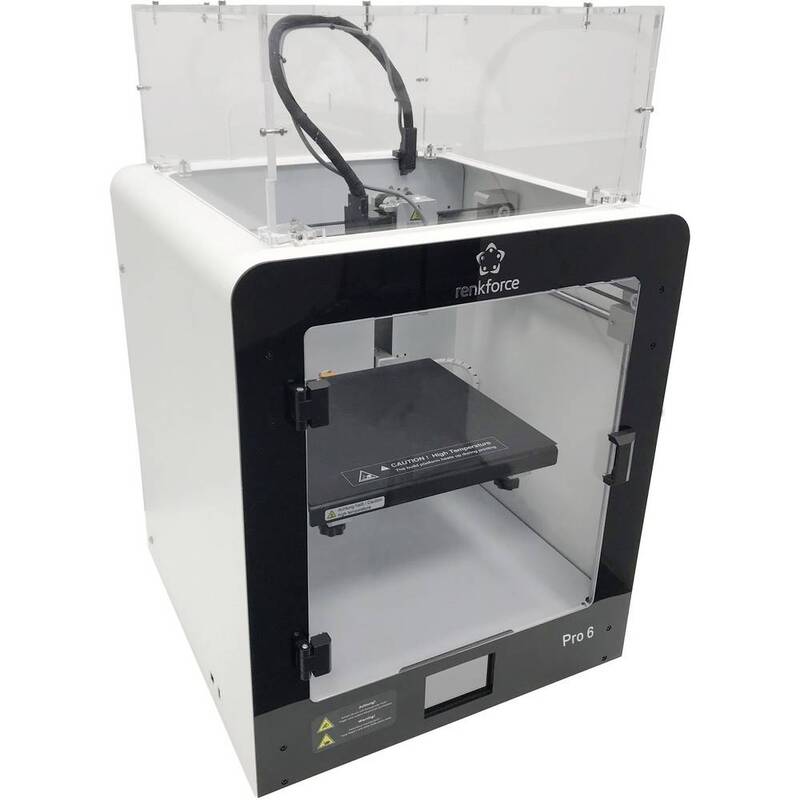 Renkforce Pro 6 3D Drucker FDM Automatisch nivellierendes Druckbett beheizbar - 4064161167770